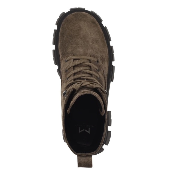 NIB Marc Fisher Happy Combat Lug Sole Lace Up Boot - Picture 4 of 12